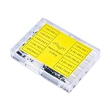 Gummi -O -Ringe Eingestellt - 500pcs Nitrildruckdichtungsdichtung Kit | Universelle O Ring-Sortiment-Box | Langlebiger Gummi -Wasch -Dichtungen Kit Für Die Prävention Des Lecks Der Automobilausrüstung