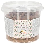 Kerbl Delizia Belohnungswürfel Classic (für Pferde, 3 kg Eimer, Geschmacksrichtung Vanille/Kirsche, mit natürlichem Gehalt an Mineralstoffen, Pferdesnack) 325124