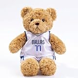 KWIBYBGS Basketball-Bär, Plüschpuppe, Süßer Teddybär, Plüschtier, Freundgeschenk,Burtstagsgeschenk/2/25Cm