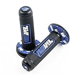 MOMOALA Motorrad Dirt Pit Bike 7 / 8Zoll Lenker Rubber Brake Hand Griffe - Blau