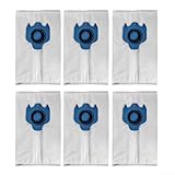 Ersatz-Staubsaugerbeutel für Miele & Hoover Staubsauger, 6 Stück, passend für klassische Modelle, Blau