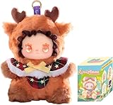 Emma Pocket Zoo Plüsch-Schlüsselanhänger Blind Box – Zufälliger Tiercharakter mit beweglichen Ohren & Schwanz | Weiches Kuscheltier als Tasche Deko & Sammlerfigur | 1 von 8 Designs (inkl. Geheimfigur)