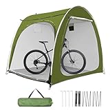 Fahrradunterstand - Outdoor Motorrad Abdeckung,Wiederverwendbares Leichtes Zelt Für Garten, Rasen, Terrasse Und Camping