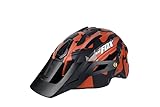 Helm for Erwachsene, leicht, atmungsaktiv, for Herren, Fahrradhelm, Mountainbike- und Rennradhelme for Männer und Frauen(Black Orange AD022)