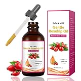 Hagebuttenöl Bio Kaltgepresst - Rosehip Oil Organic Cold Pressed - Hagebuttenkernöl für Gesicht, Körper, Haare, Haut, Nägel - Gesichtsöl Körperöl Anti-Aging Feuchtigkeitsspendend