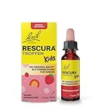 Bach RESCURA KIDS Bachblüten Tropfen Erdbeergeschmack, 10ml I Bachblütenmischung für den Kinder I ehemals Rescue das Original