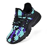 Nyznia Wasserdichte Wanderschuhe für Kinder, B3 Camouflage Blau, 21.5 cm