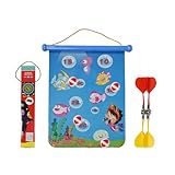 Dartscheiben | Magnetisches Spiel-Set aus PVC für Wurf, Outdoor-Spiel mit Rasen-Darts | für Kinder Jugendliche Camping Hof Garten Picknick