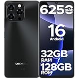 DOOGEE Note 58 Android 16 Smartphone Ohne Vertrag, 6250mAh, 32GB+128GB/2TB TF Handy, 6.75' HD+ IPS T7250 Octa Core Handy Günstig, 16MP+8MP, Dual SIM 4G Simlockfreie Handys, OTG, GPS, Face ID