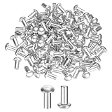 QUARKZMAN 150 Stk Kuppelkopf Vollaluminiumnieten M6 Durchmesser X 12mm Länge Runde Kopf Aluminiumbootnieten Zur Reparatur Von Booten Maschinen Flugzeugen Automobilindustrie