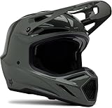 FOX V3 RS Carbon Solid MIPS Motocross Helm, grau, XS (53/54)