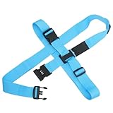 Beaupretty Verstellbarer Koffergurt Kreuzgurt mit Stelligem Zahlenschloss für Koffer Strapazierfähiger PP Gurt Breit Geeignet für Gepäck Rucksack Box Farbe Farbe