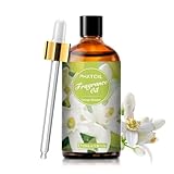 PHATOIL Orangenblütenöl Duftöl 100 ML, Ätherisches Öl Orangenblüte für Diffuser Aromatherapie, Ätherische Öle für Diffusor, Duftlampe, Kerzen, Raumduft, Orange Blossom Oil