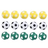 LOORGVEL 15Stücke Mini Tischfußball Ersatzbälle Tischfußball Zubehör Zufälligen Farben für Spielspaß für Tischfußballspiele und Kinderspielzeug
