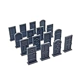 Fenteer Brettspiele, Türen, Retro-Unterhaltung, Partyzubehör, Bauzubehör, Tabletop-Rollenspiel-Szenerie und Spielgelände, Miniaturen