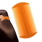 Läusekamm – Doppelseitiger Haarkamm mit feinen Zähnen, Präzisions-Flohkämme für Haustiere und Menschen, sanfte Schuppenläuse, perfekt für die tägliche Kopfhauthygiene und Haarpflege