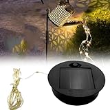 Gießkannen-Lichter, Ersatzteile, Solarleuchten, Ersatzteil für Einmachgläser, Flaschen, LED-Solar-Lichterkette für den Außenbereich, Solarlicht-Ersatz-Panel für Garten, Terrasse, Hof