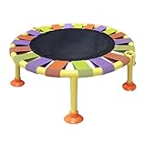 Faltbares Trampolin, Fitnesstrampolin – zusammenklappbares Trampolin mit maximaler Belastung von 165 lB, Fitness-Trampolin für Erwachsene