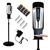 SUSANI Desinfektionsspender [1200ml] - Desinfektionsspender Sensor inkl. höhenverstellbarem Bodenständer [60-110cm] - automatische Bedienung