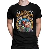 The Muppet Christmas Carol - Weihnachten Herren T-Shirt, Schwarz, XXL