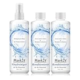 Wark24 Konditionierer 250ml 2er & Vinylreiniger 250ml 1er - Das Pflegeset für Ihr Wasserbett