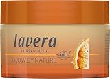 lavera Glow By Nature Vitamin C 3in1 Creme - stärkt natürliche Hautbarriere - schützt vor vorzeitiger Hautalterung - natürliches Q10 - vegan - Naturkosmetik - 50 ml