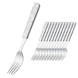 Tafelgabel/Menügabel 12 Stück in schöner Perlmuttoptik