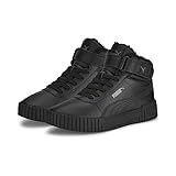 PUMA Mädchen Carina 2.0 Mid Wtr Jr Sneaker, Puma Black Puma Black Dark Shadow, 37 EU