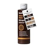 Furniture Clinic Holz-Beize und Moebel-Lasur (Mahagoni). Ungiftig. Hochkonzentrierte Holzbeize. Schnelltrocknend. Beize für alle Holzarten im Innen und Außenbereich 250 ml