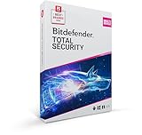 Bitdefender Total Security 2025 - 5 Geräte | 2 Jahre Abonnement | PC/Mac | Aktivierungscode per Post