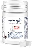 Waterpik Whitening Munddusche Nachfülltabletten, Zahnweißtabletten zur Verwendung mit Waterpik Whitening Munddusche, Minzgeschmack, Packung mit 30 Tabletten (WT-30EU)