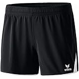 Erima Damen Classic 5-c Short, Schwarz/Weiß, 38 EU