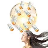 10 PCS Parfüm & Haaröl 2-in-1 – Avocado-Pflege for krauses Haar, Mini-Haarparfümöl for Frauen, langanhaltend, zur Wiederherstellung von trockenem, krausem und strapaziertem Haar(Oriental Orange Taste)