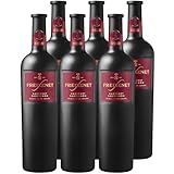 Freixenet Cabernet Sauvignon, Spanischer Rotwein (6 x 0,75 l) in sattinierter Premiumflasche, Spanish Red Wine Collection Dry, Wein, trocken - ideal zu Käse und Fleisch, vegan