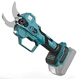 Akku-Astschere Professionelle Passend für Makita 18V Batterie Elektrisch mit LCD-Anzeige 40mm Maximaler Schneiddurchmesser Für Zweige, Sträucher und Stämme(Batterie nicht enthalten)