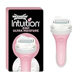 Wilkinson Sword Intuition 2-in-1 Ultra Moisture Rasierer für die Damenrasur, Hauch von Sheabutter, Rasierer für die alltägliche Rasur, 1 wiederverwendbarer Rasierer und 1 Refill-Klinge