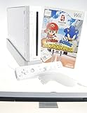 Nintendo Wii Konsole in weiss mit Mario & Sonic bei den Olympischen Spielen 2008