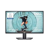 Dell SE2722HX 27 Zoll Full HD (1920x1080) Monitor, 75Hz, VA, 4ms, AMD FreeSync, HDMI, VGA, 3 Jahre Garantie, Schwarz