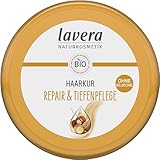 lavera Haarkur Repair & Tiefenpflege - ohne Silikone - intensive Reparatur & reichhaltige Pflege - vegan - Naturkosmetik - 200 ml