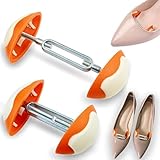 vcsjw 2 PCS Schuhdehner,Verstellbare Schuhspanner, Rutschfest Schuhdehner Schuhweiter,Schuhe Weiten Schaftspanner,Schuhspanner,Schadet Den Schuhen Nicht,Zum Geeignet Für Alle Arten Von Schuhen