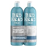 Bed Head by TIGI | Recovery Shampoo und Conditioner Set | Professionelle Haarpflege, bestehend aus Feuchtigkeitsshampoo und Conditioner | Für trockenes und strapaziertes Haar | 2 x 750 ml