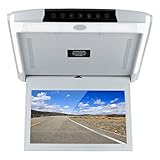 Auto-Deckenmonitor, 11,6 Zoll HD 1080P Auto-Overhead-Player mit Fernbedienung, Herunterklappbarer MP5-LED-Bildschirm, Auto-Entertainment-Player mit FM-Transmitter, USB, TF, HDMI