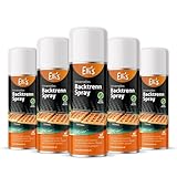 Backtrennspray | Pflanzliches Antihaft-Backspray zum Lösen von Teig & Gebäck | Vegan, ohne Palmöl | Ideal für Backformen, Pfannen & mehr | 200 ml (5 Dosen)