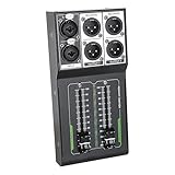 Eingang 2 Ausgabe Volume Controller - Passive Audio Monitorsteuerung, Lossless Justment Professional Fader System | Plug Play Studio Monitor-Controller, Präzision Audio Control Für Studio-Nutzung