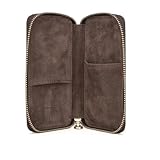 NTIYOU Uhrenbox Uhrenaufbewahrung Uhrenbox Schmuckkästchen PU-Leder Uhrenvitrine Tragbare Reise Uhrenetui mit Reißverschluss Aufbewahrungsbox