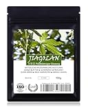 Fünfblättriger Ginseng - Natürliche Wildsammlung | TOP-Qualität vom Original | 100% rein + laborgeprüft | GMP + ISO-9001 zertifiziert | ganze Blätter schonend getrocknet | 100g