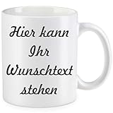 Kiwistar Tasse weiß - individuell personalisiert mit Wunschtext bedruckt - Texttasse selbst gestalten - Tassen selber personalisieren - Werbetasse mit Spruch - Geschenk - Motivtasse