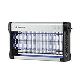 Orbegozo MQ 5530 Insektenvernichter, umweltfreundlich und einfach zu bedienen, Gehäuse aus Aluminium und Seiten aus PC/ABS-Harz, für den Innenbereich, Leistung 5 W, Wirkungsbereich 50 m², 34 x 9 x