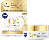 NIVEA Q10 Anti-Falten Extra-Reichhaltig Tagespflege (50 ml), straffende Tagescreme für gemilderte Falten, intensive Gesichtspflege mit purem Q10 und Bio Argan-Öl