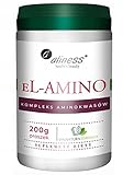 Aliness el-AMINO, Aminosäurekomplex, Nahrungsergänzungsmittel, 200g Pulver